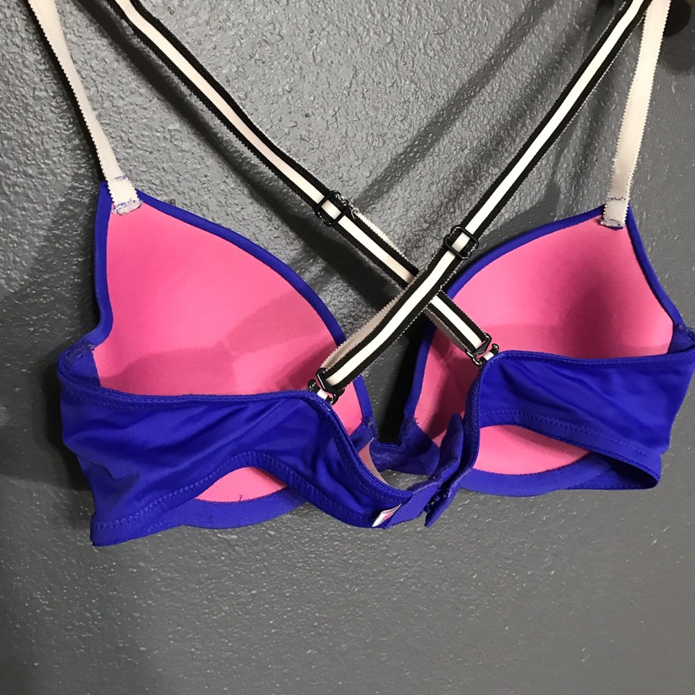 Victoria’s Secret PINK bra 32A royal blue - Picture 4 of 5